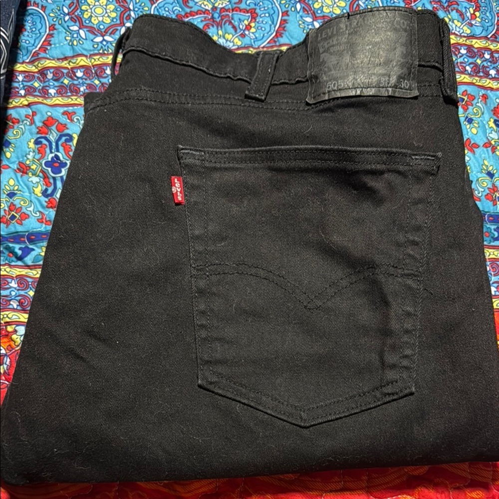 Levi's Dark Charcoal Men's Jeans